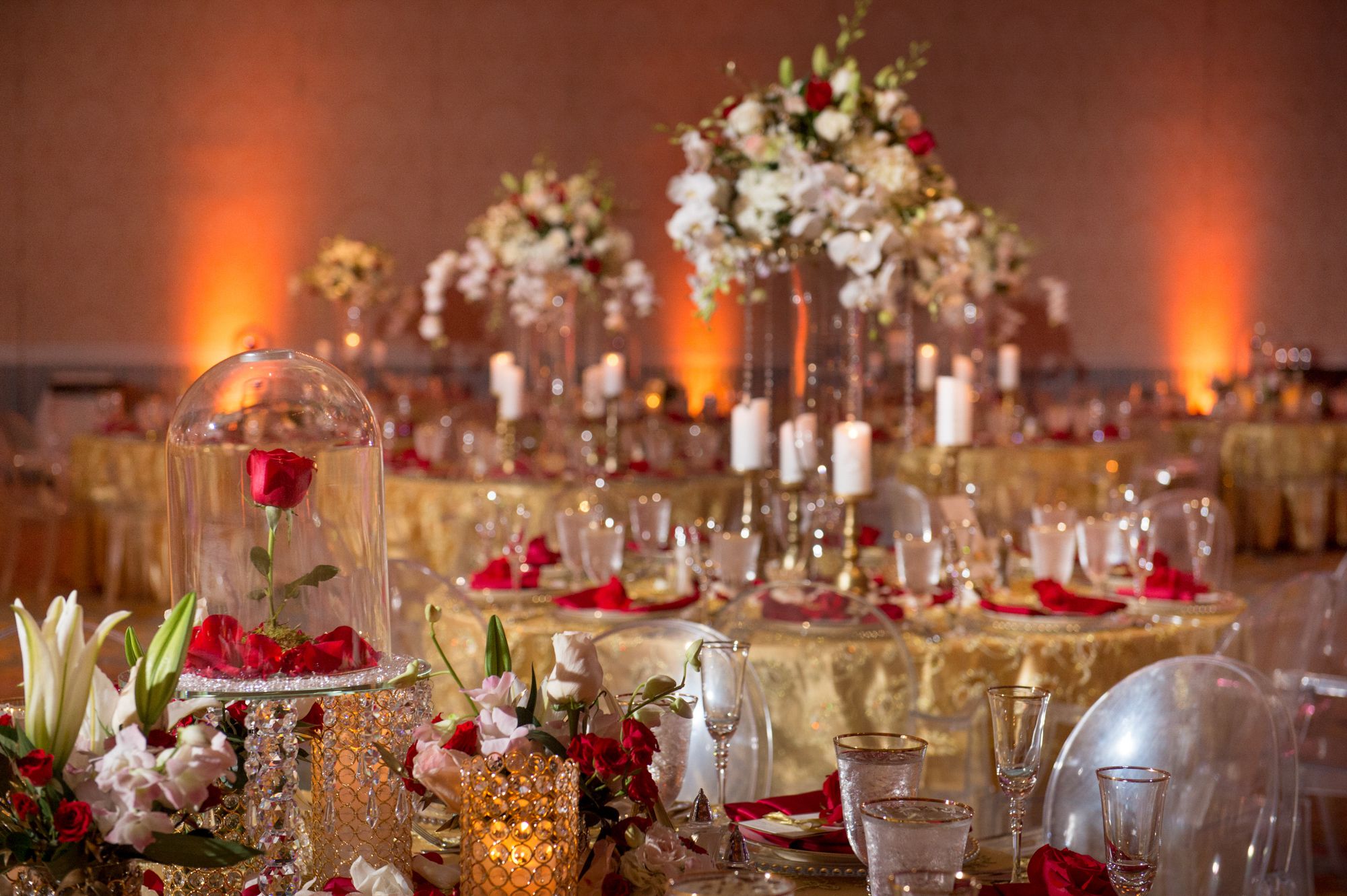 wedding table decorations