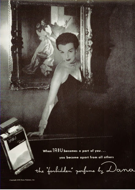 tabu perfume vintage ad 1949