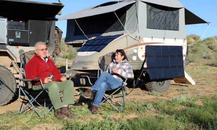 Solar Panel Blankets When Camping