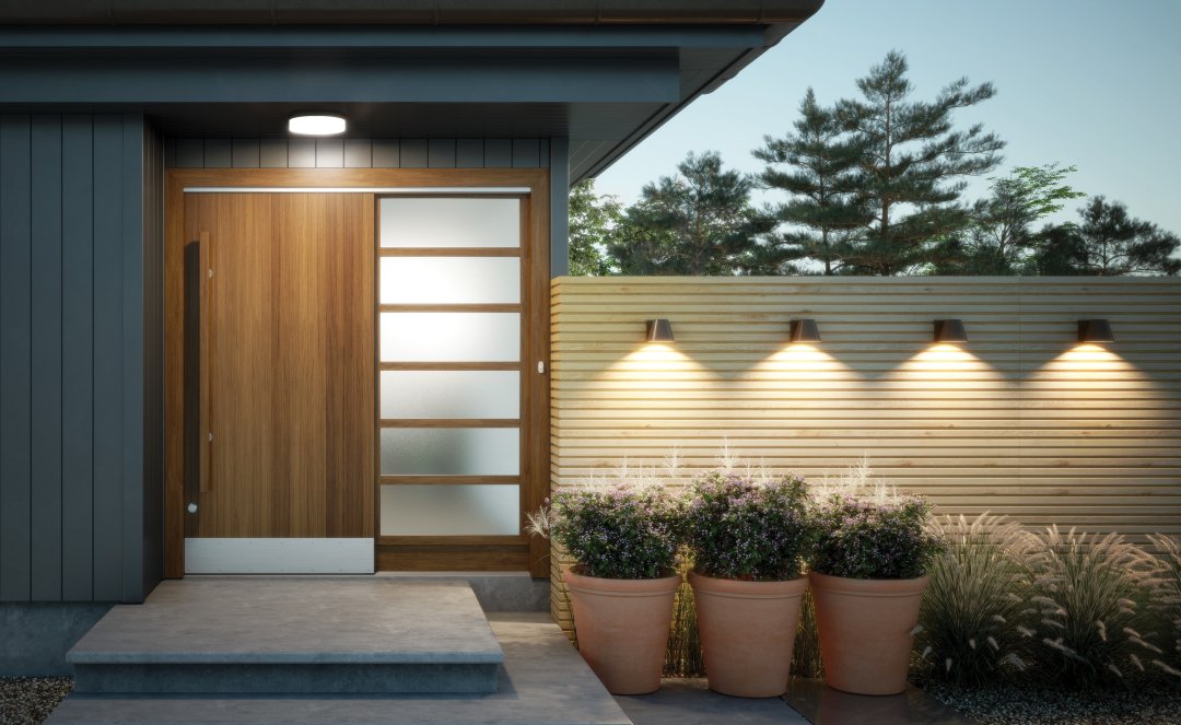 outdoor lighting front entry
