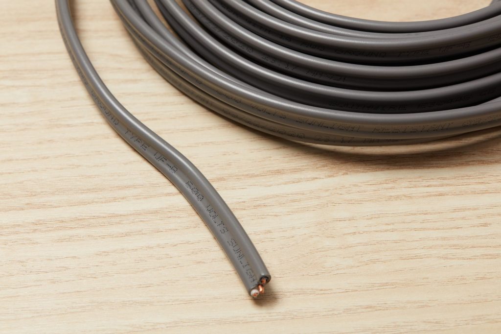 wire size underground circuit cable length