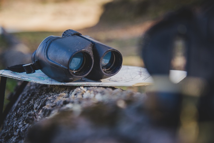 binoculars outdoors