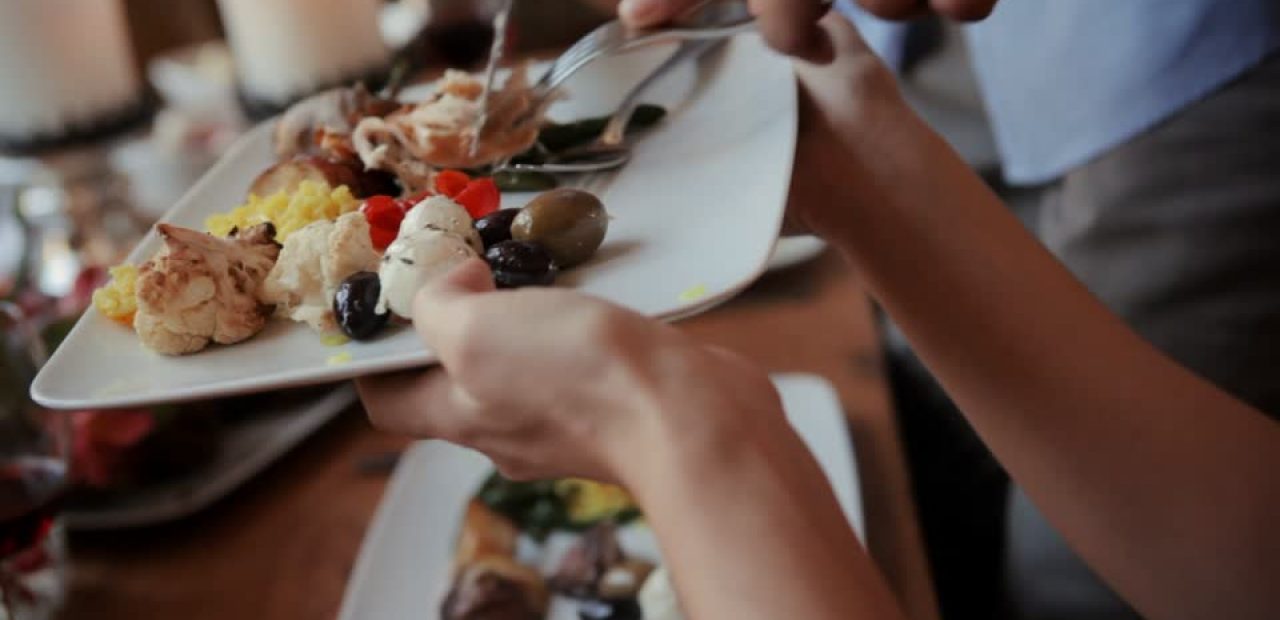Dinner Party Serving Plate