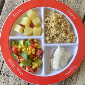 Serving Plates meal