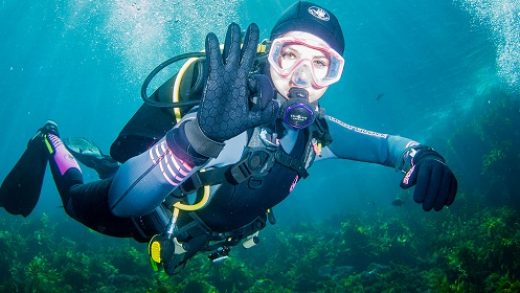 diving gloves