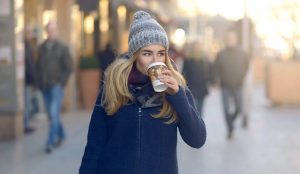 disposable coffee cup