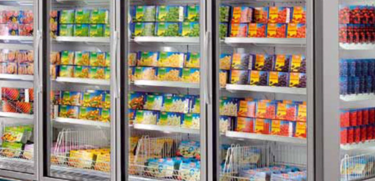 commercial display freezer