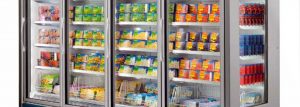 commercial display freezer