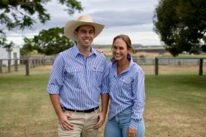 man and women wearing western shirts