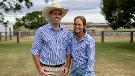 man and women wearing western shirts
