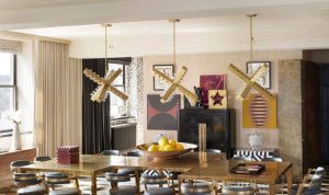 interior design canopy in leaving room