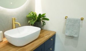 bathroom vanity cabinet counter top sink basin