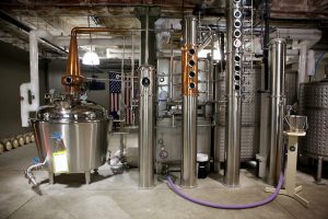 distilling vodka