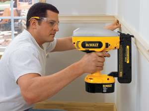 working with dewalt nailer
