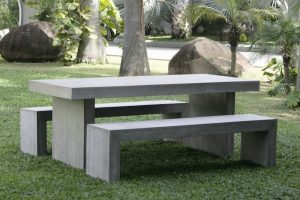 concrete outdoor furniture