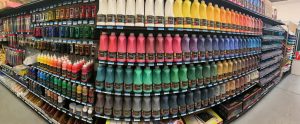 Well-Stocked art supplies