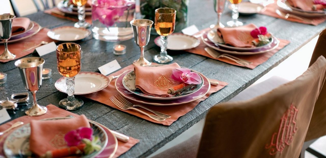 Perfectly Set Dining Table