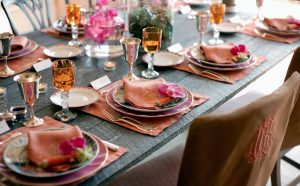 Perfectly Set Dining Table