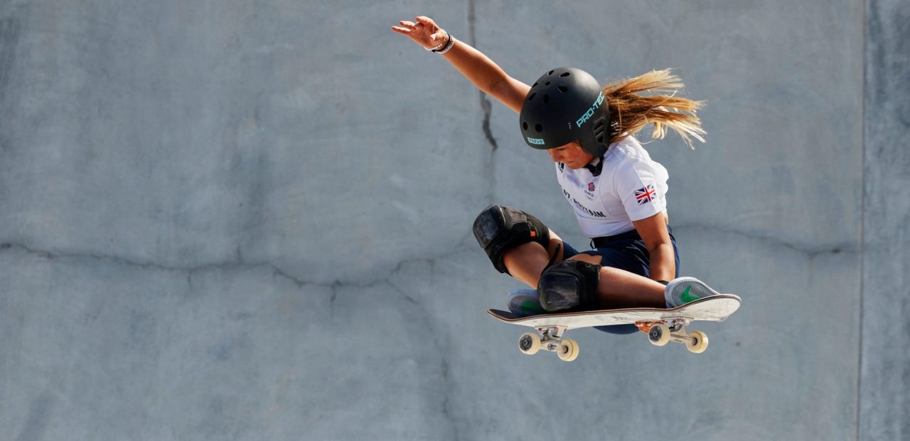 skateboarding