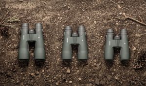 close-up of vortex hunting binoculars