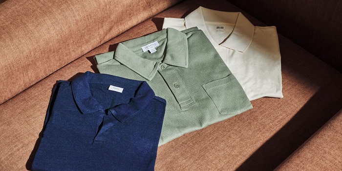 different colors polo shirts