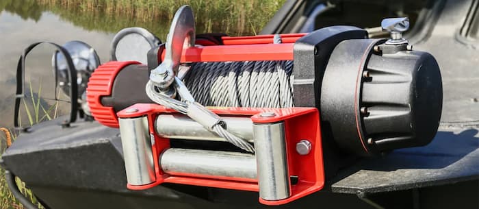Electric winches require little to no manual effort in getting your vehicle out of any sticky situation