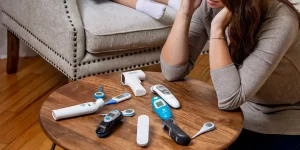 types of digital and contactless thermometers