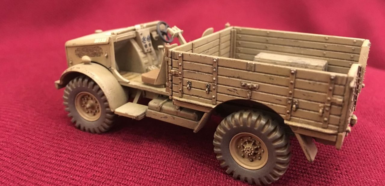 airfix Bedford Model Vintage style