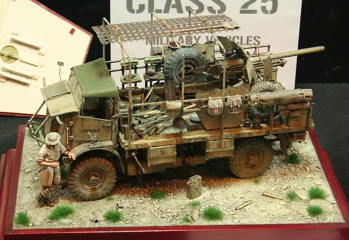 airfix bedford with equipment