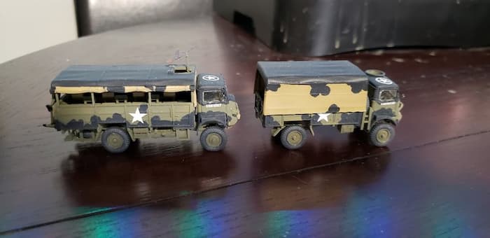 Airfix bedfords models