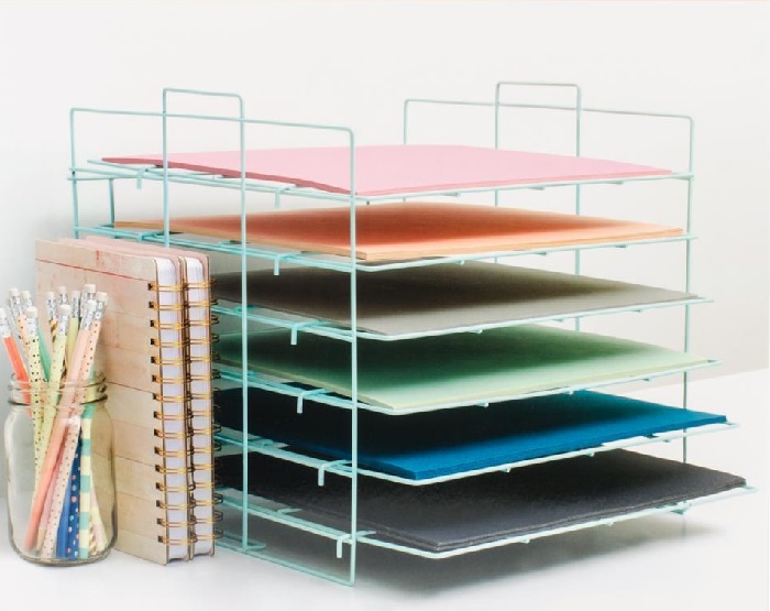 paper storage rack