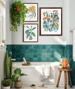 Bathroom art