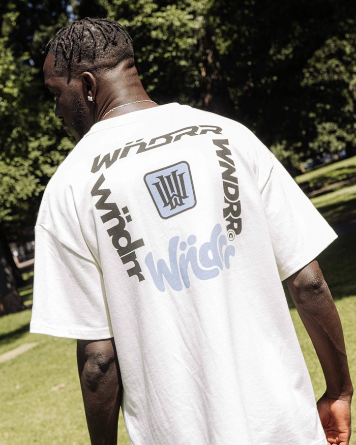 WNDRR Full Press Heavy Weight Tee White