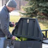 Man outside with Poly Toolboxes