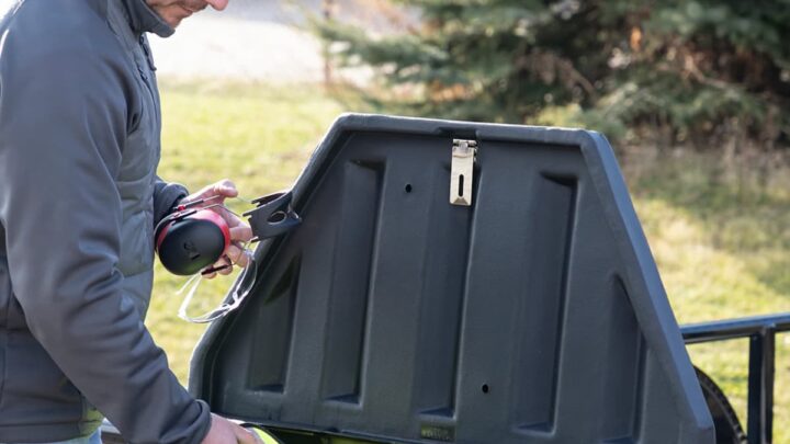 Man outside with Poly Toolboxes