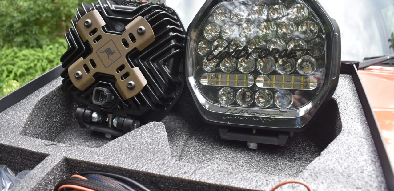 led lights on a truck