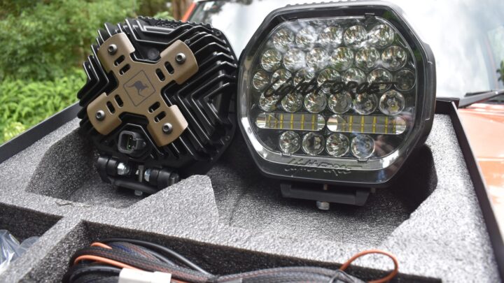 led lights on a truck