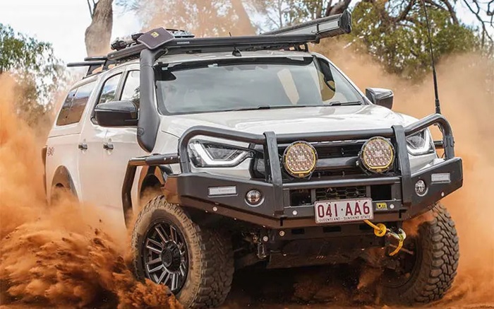 Isuzu DMax off road