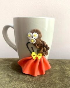 polymer work on a cup