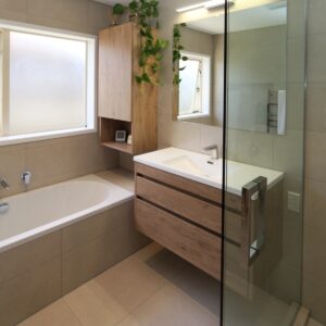 bathroom with 900 mm vanity