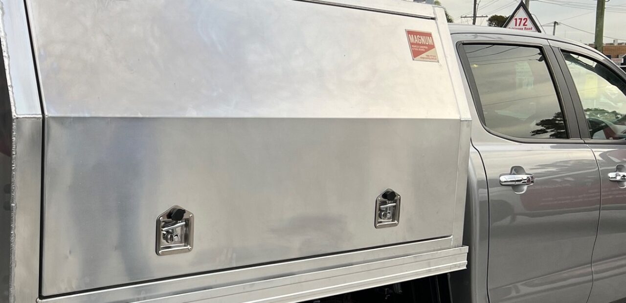 quality canopy installed on a ute