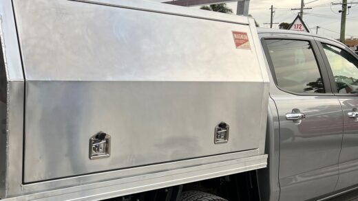 quality canopy installed on a ute