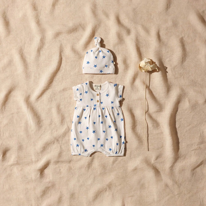 Little Starfish Organic Rib Knot Hat