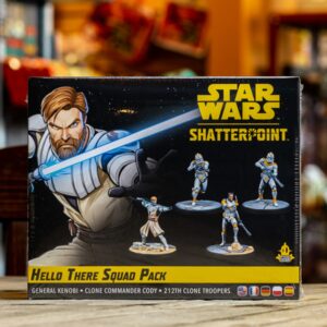 Star Wars Shatterpoint Hello There General Obi-Wan Kenobi Squad Pack