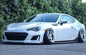 car with a body kit