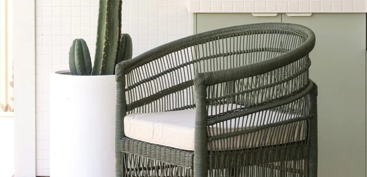 Malawi Style Club Chair Green