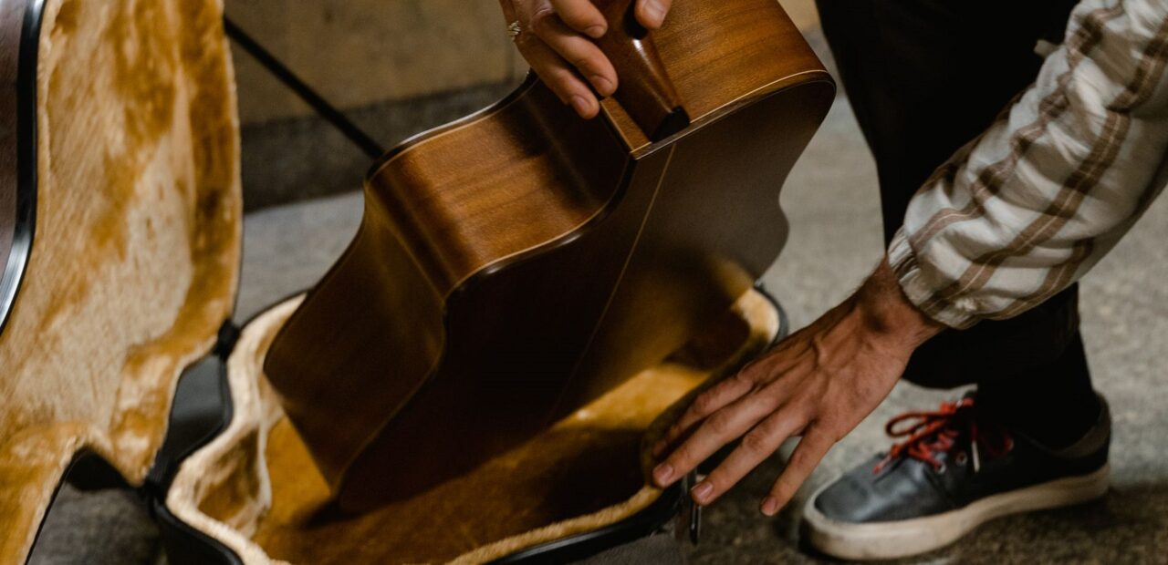 Guitar case bag